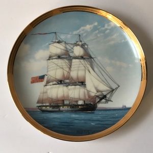1988 Collector Plate Legendary Ships 1st edition